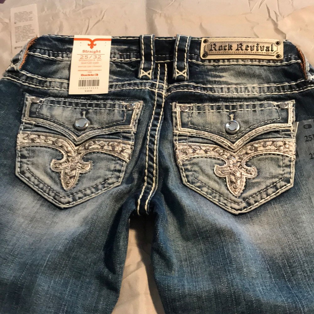 Brand new with tags Rock Revival women’s jeans.